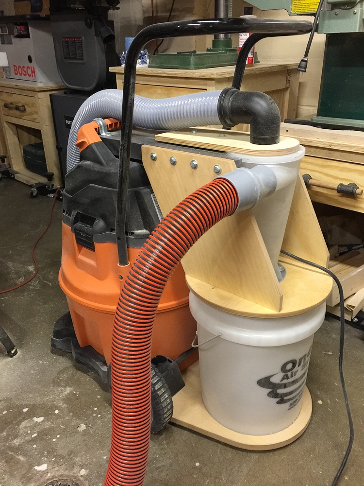 Cyclonic dust collection bucket Projects Inventables Community Forum