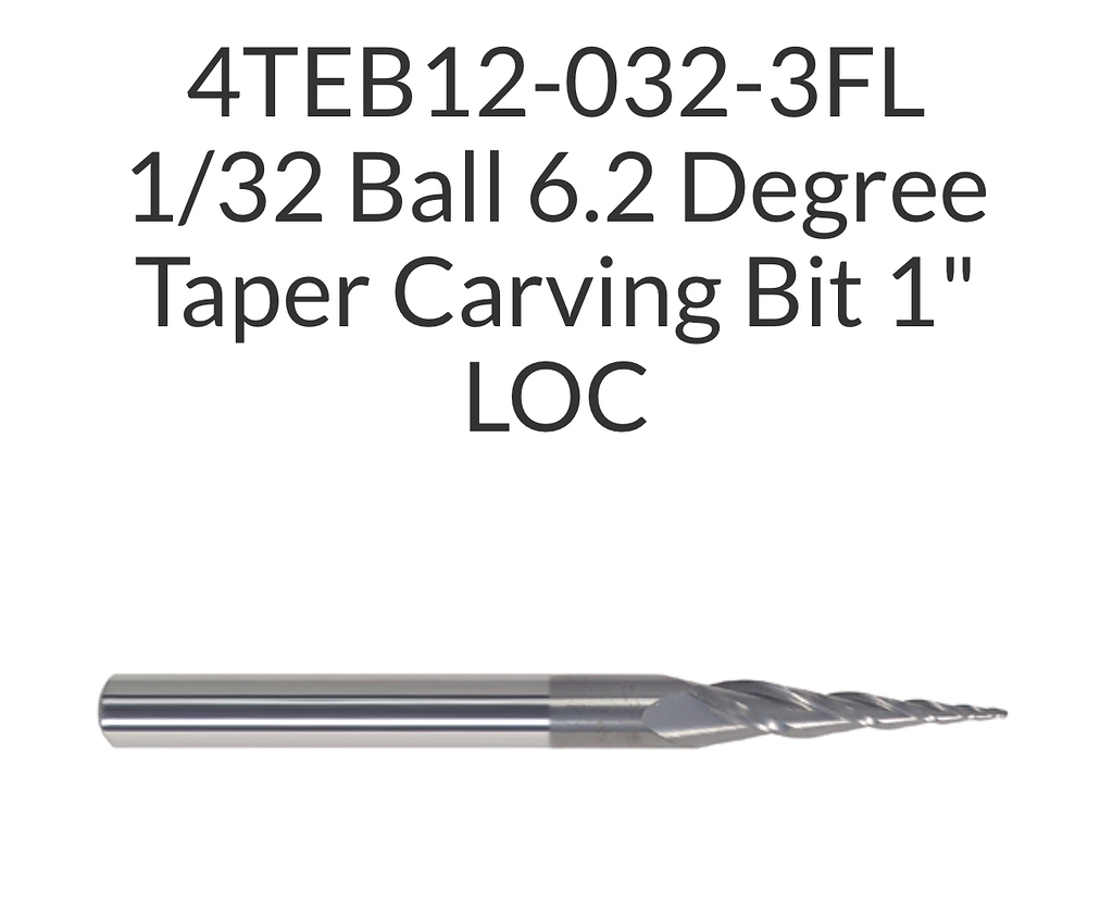 Tapered ball nose bit Inventables Community Forum