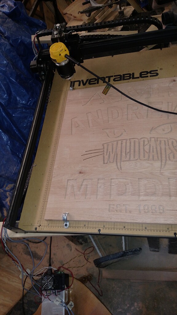 Custom sign with X carve and easel Projects Inventables Community Forum