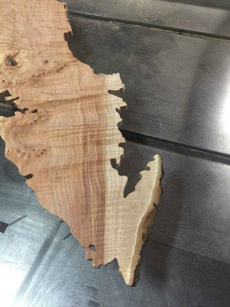 Liveedge Carve of Vancouver Island Projects Inventables Community Forum