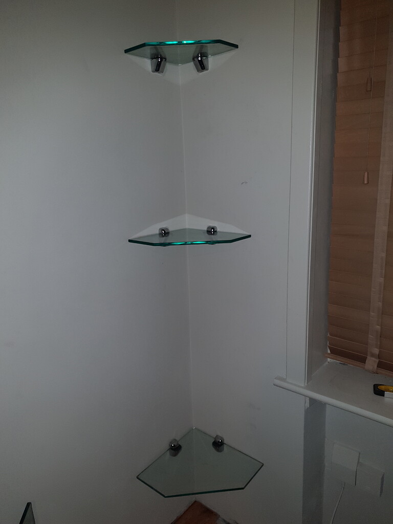 LED strip on glass shelves project Projects Inventables Community Forum