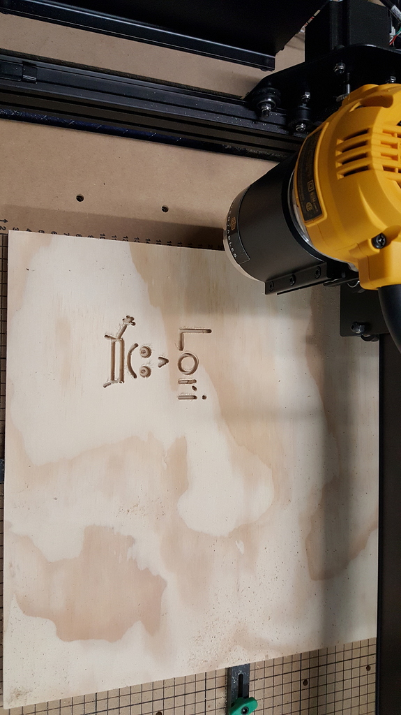 First test carve! Easel Pro Inventables Community Forum