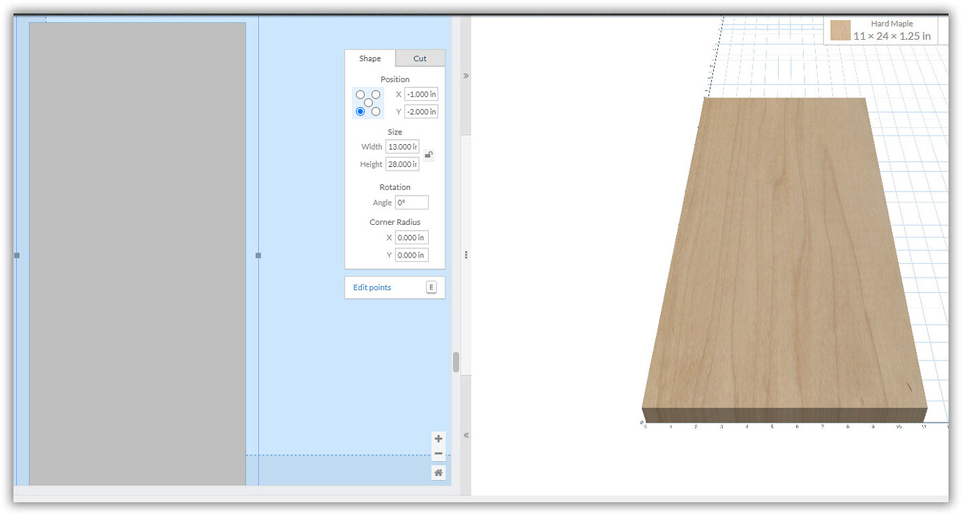 Plane a board Cut Settings Discussion XCarve Pro Inventables