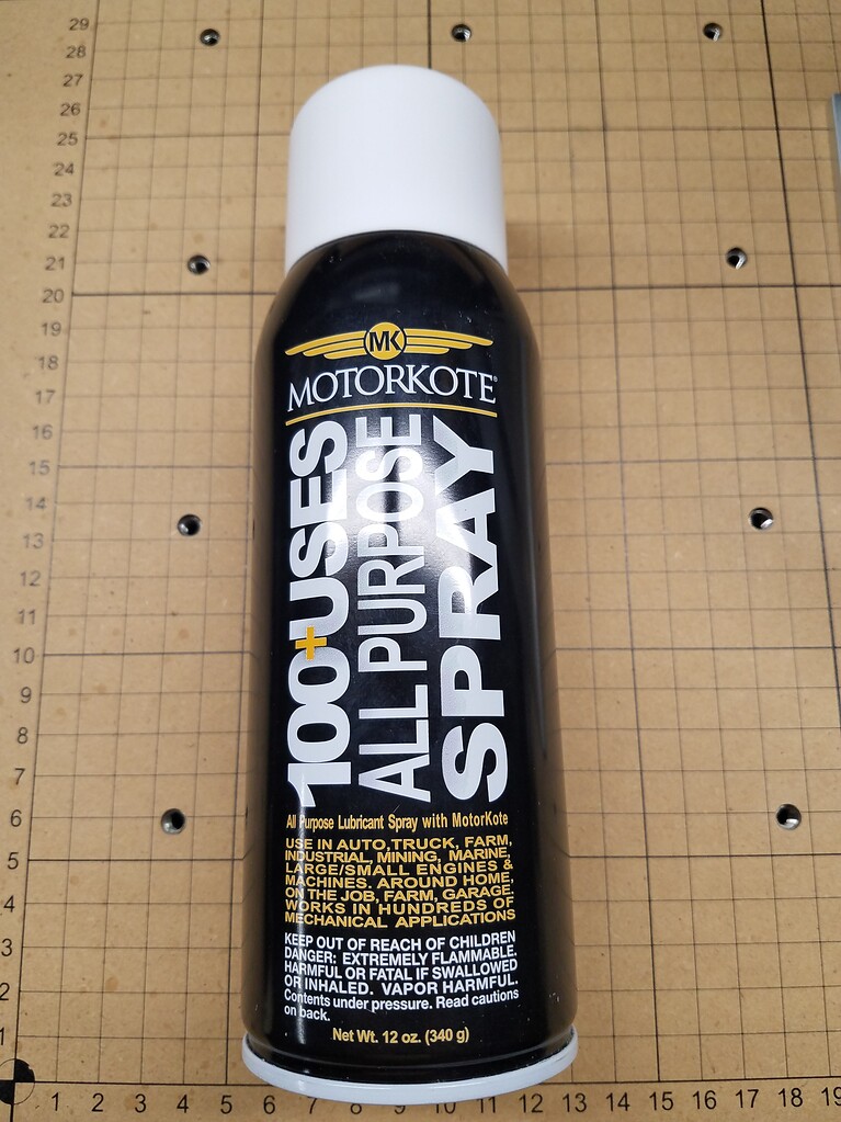 Is Motorkote good to lubricate z axis acme rod XCarve Inventables