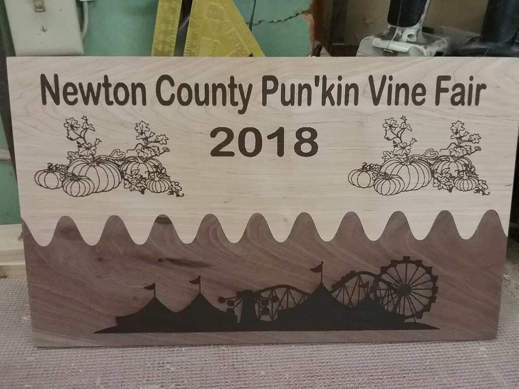 My first laser engraved cutting board Inventables Community Forum