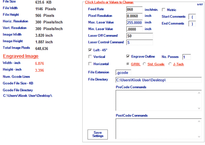 Inkscape Laser gcode scaling - Troubleshooting - V1 Engineering Forum