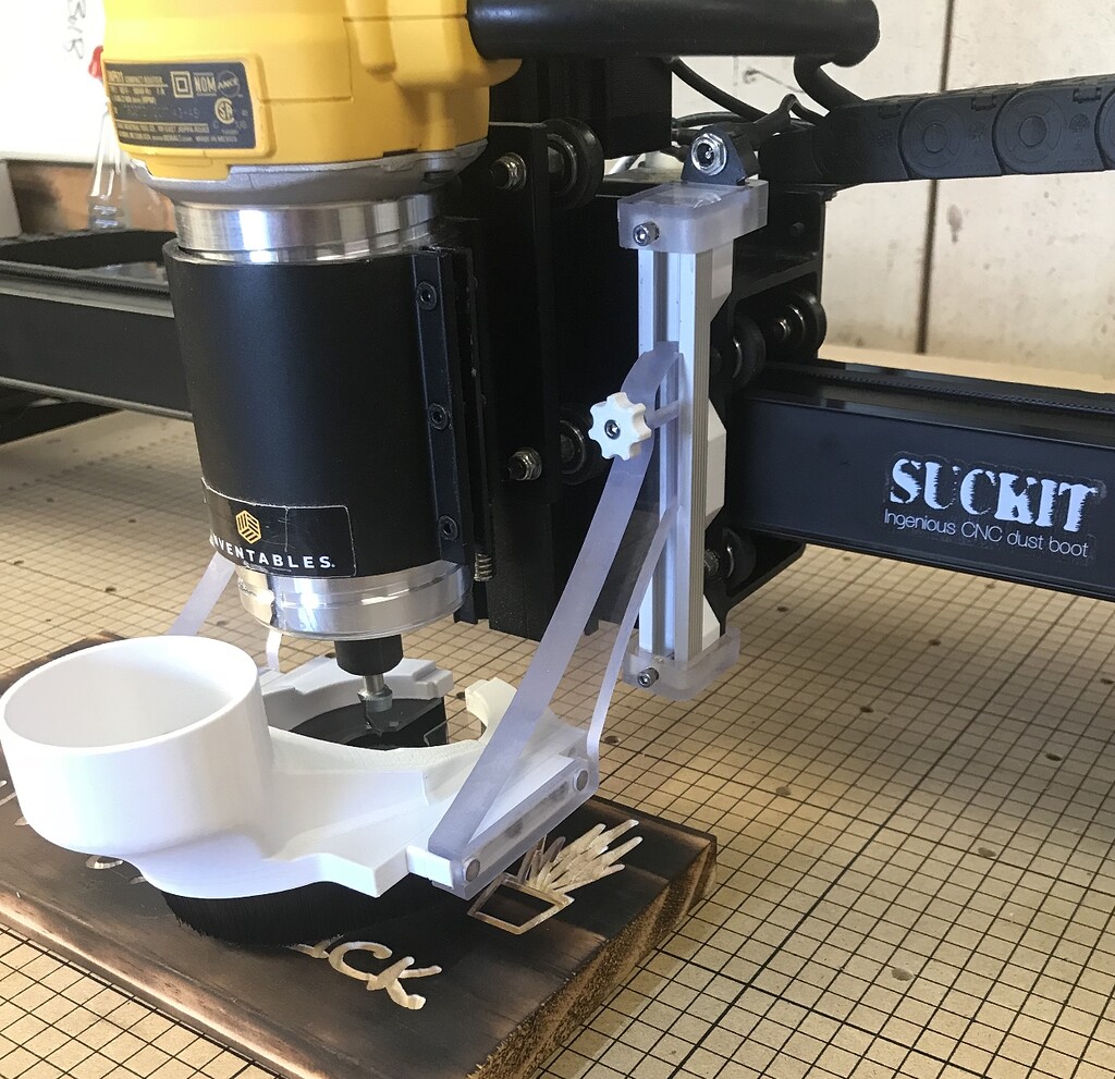 Suckit Dust Boot “directed suction” XCarve Inventables Community