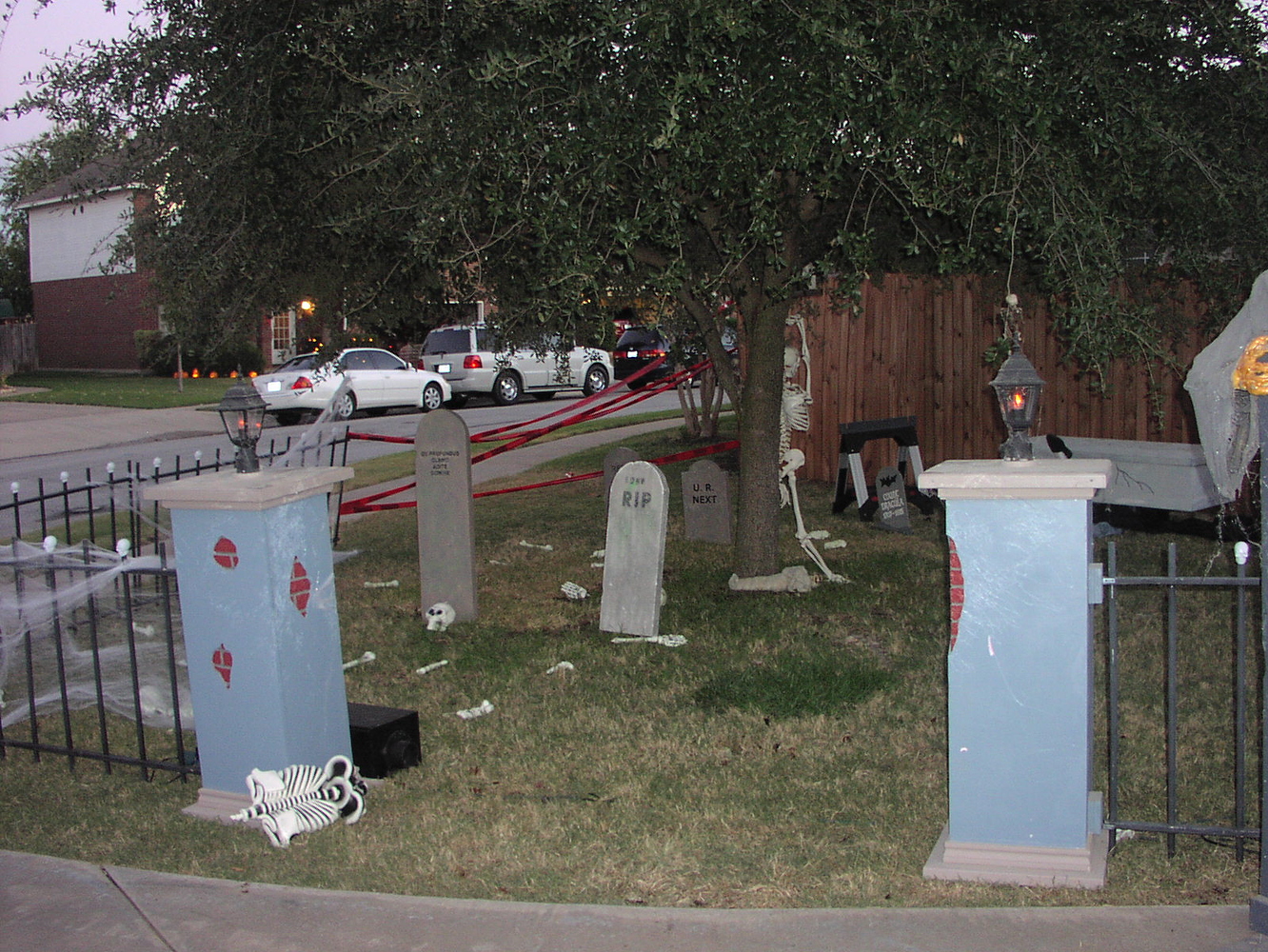 Halloween Grave stones and decorations Projects Inventables