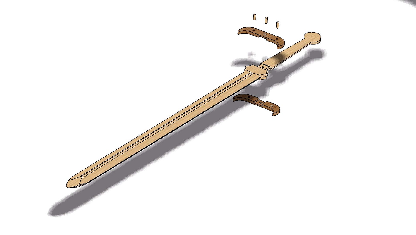 New project wooden swords Projects Inventables Community Forum