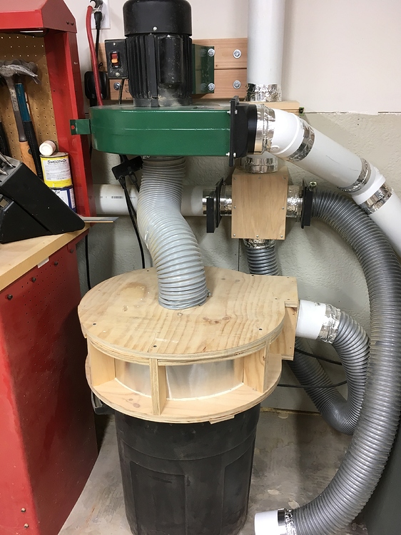 My harbor freight dust collector mods including remote start Page 2