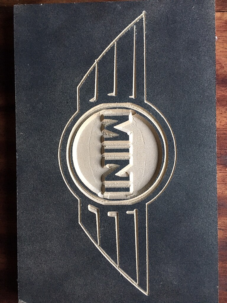 Detailed vcarve preview perfect in easel, carve not so much Easel