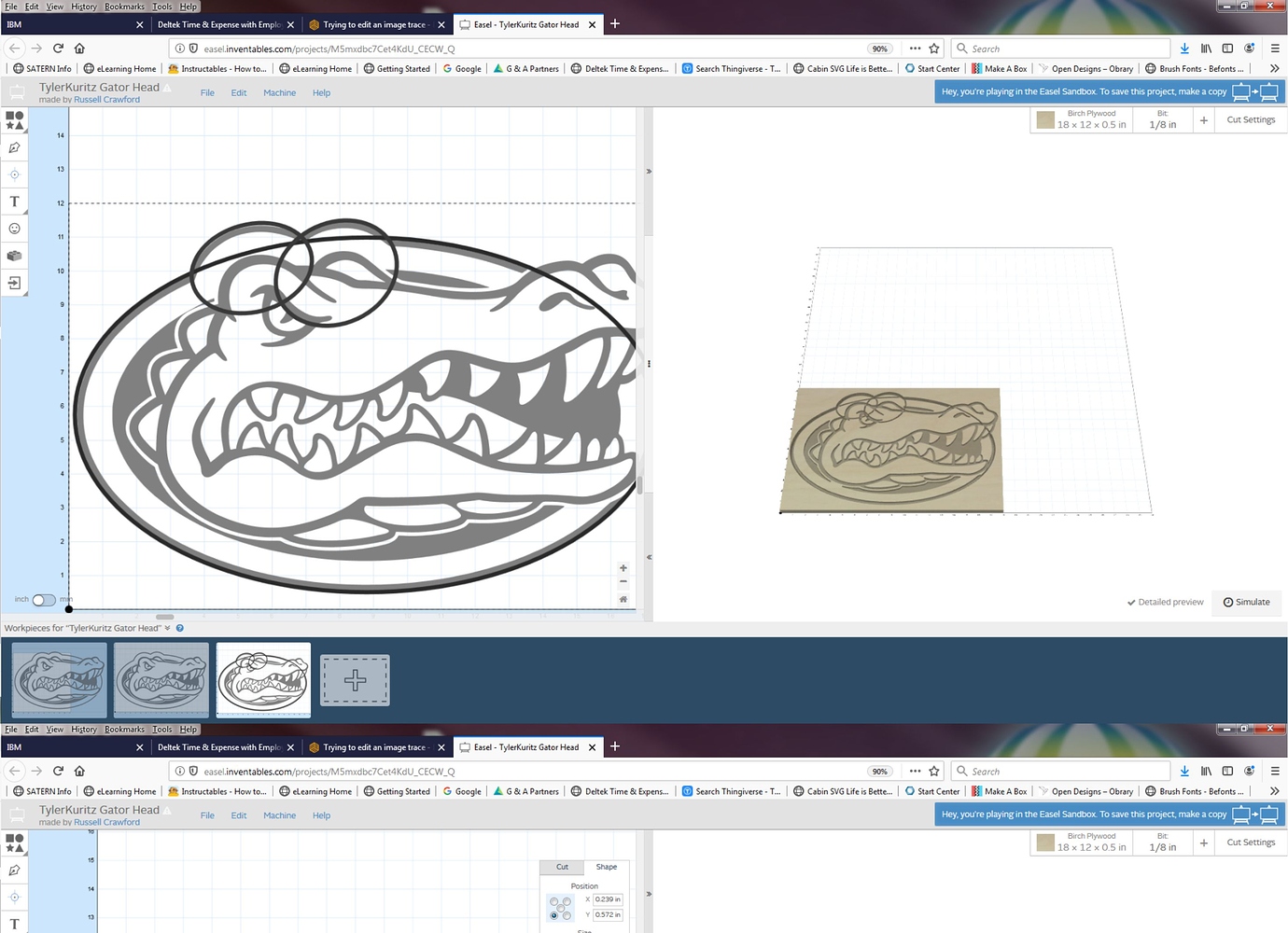 Trying to edit an image trace Easel Inventables Community Forum