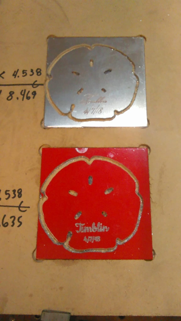 Edges on engraved letters/aluminum/ Inventables Community Forum