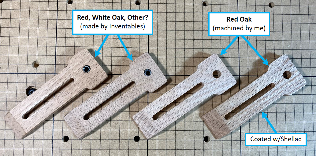 Recognize the type of wood used in these clamps? XCarve