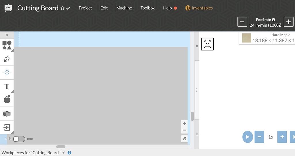Easel "simulate" panel is broken Easel Inventables Community Forum