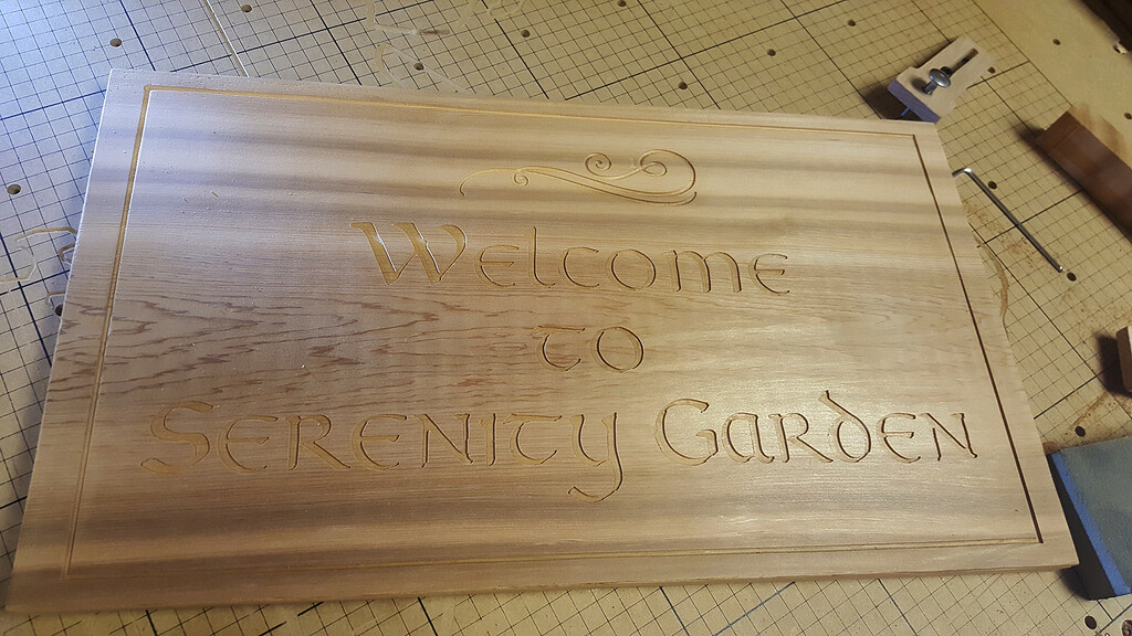 Need advice Staining, sealing, and mounting cedar carved signs