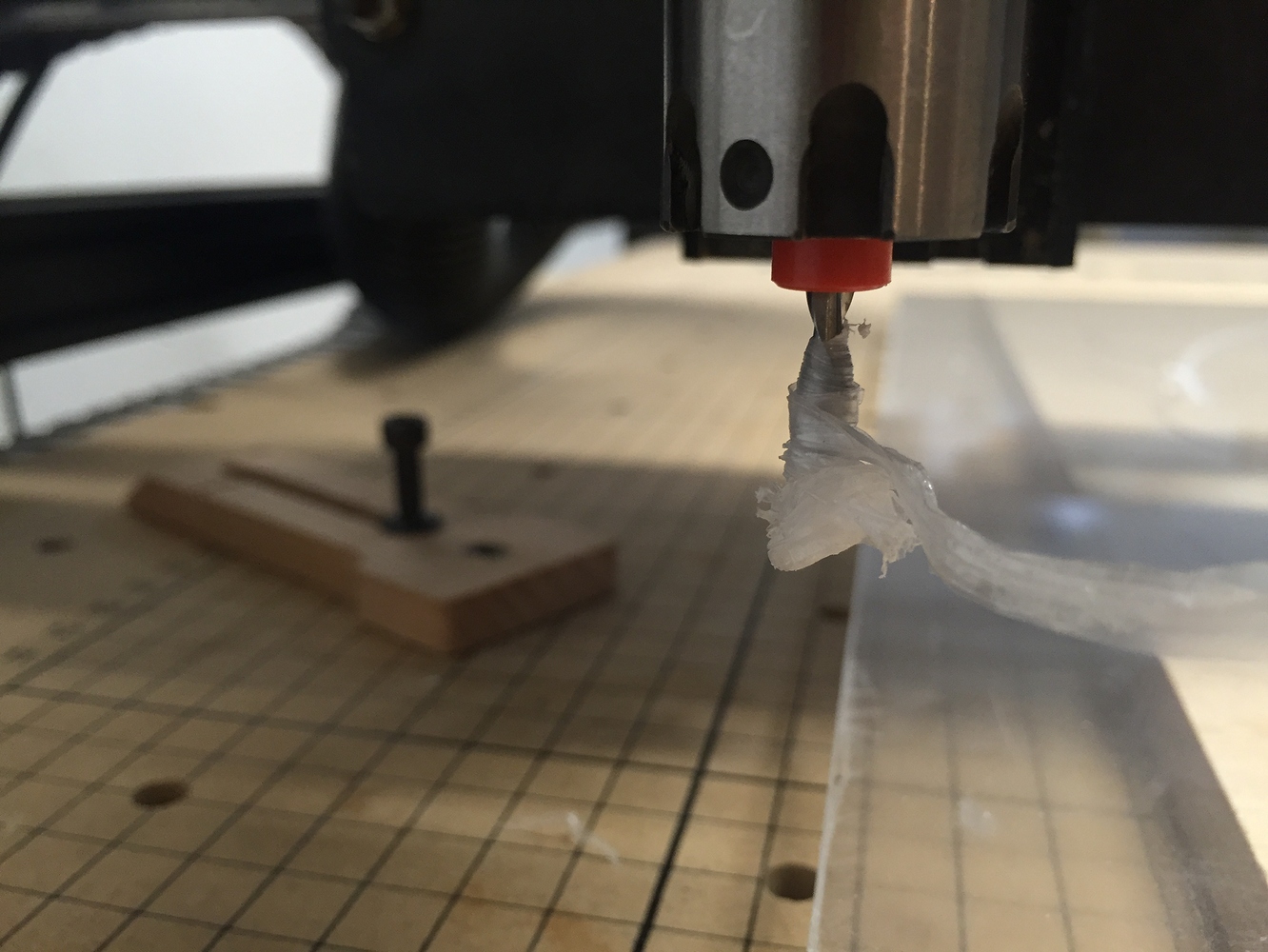 Acrylic sign success. 12 x 24 in. on the 500mm XCarve Projects