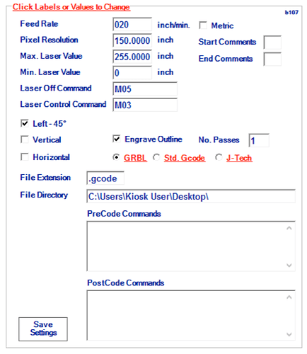 laserdrw plugin